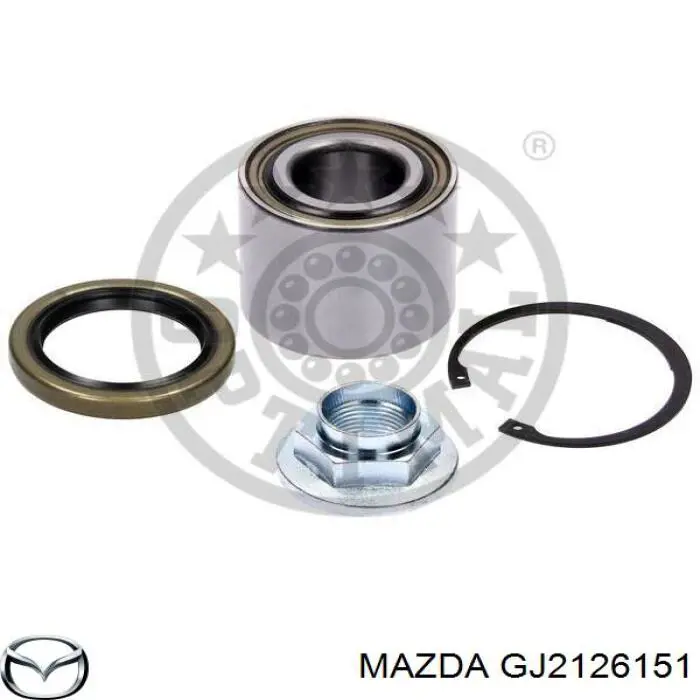 Подшипник задней ступицы GJ2126151 Mazda