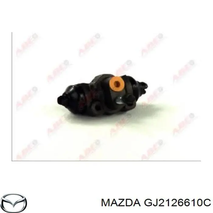 Рабочий тормозной цилиндр Mazda GJ2126610C цена, от 7.35 USD