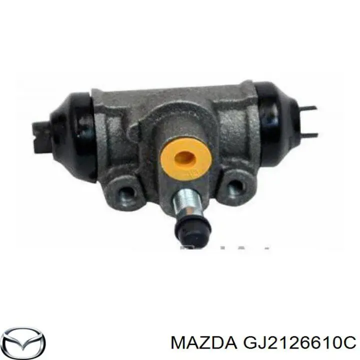 Купить GJ2126610C Mazda Цилиндр тормозной колесный
