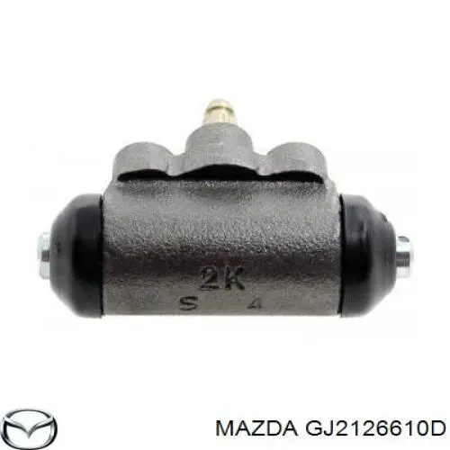 GJ2126610D Mazda Цилиндр тормозной колесный, задний
