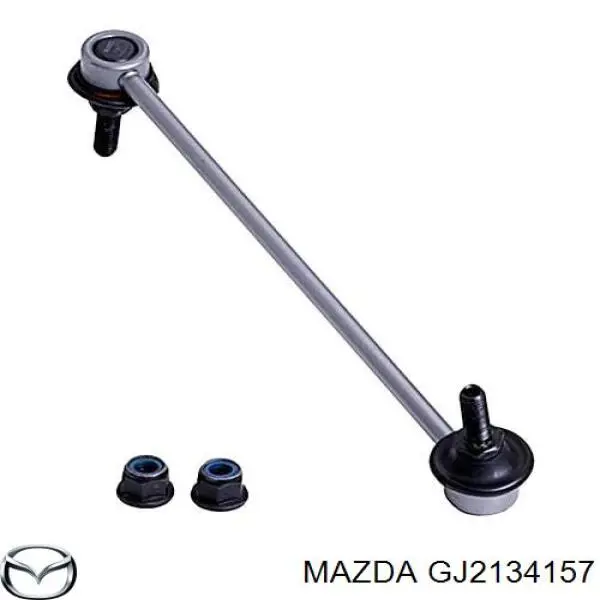 Soporte de barra estabilizadora delantera GJ2134157 Mazda