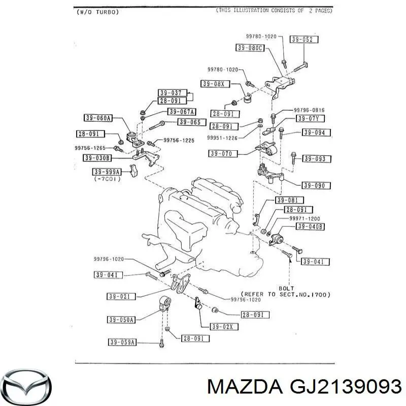 GJ2139093 Mazda 