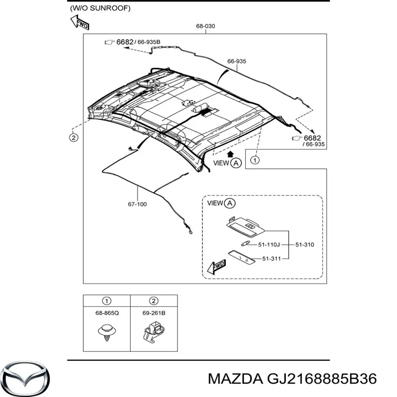  GJ2168885B36 Mazda