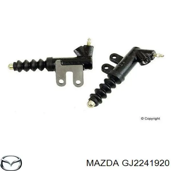 GJ2241920 Mazda цилиндр сцепления рабочий