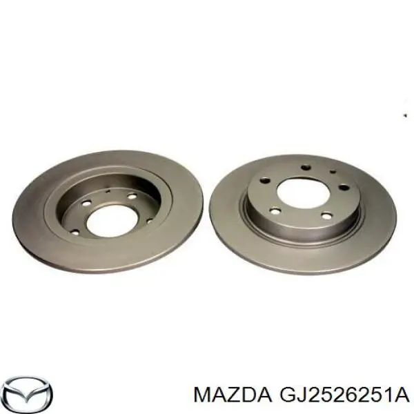 GJ2526251A Mazda тормозные диски