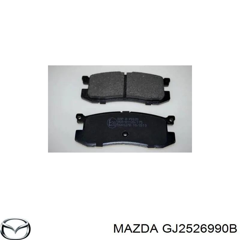  Суппорт задний левый Mazda 626 3