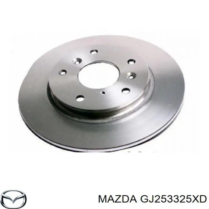 Передний тормозной диск Mazda GJ253325XD