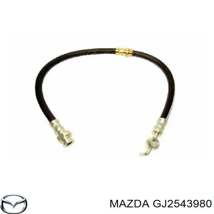 Купить GJ2543980 Mazda Задний тормозной шланг