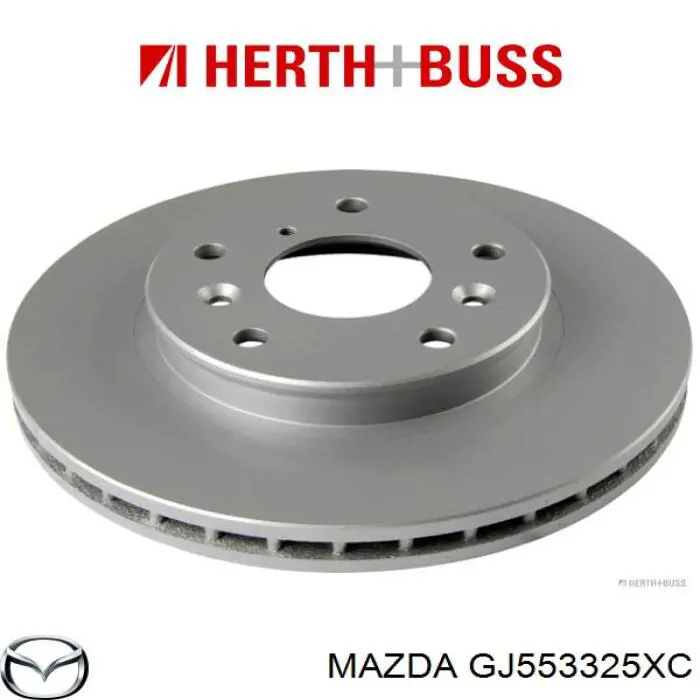 Тормоз дисковый передний Mazda GJ553325XC цена, от 36.16 USD