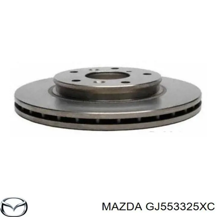 Freno de disco delantero GJ553325XC Mazda