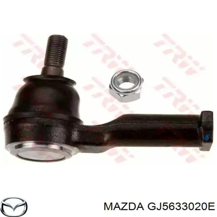 GJ5633020E Mazda цапфа (поворотный кулак передний правый)