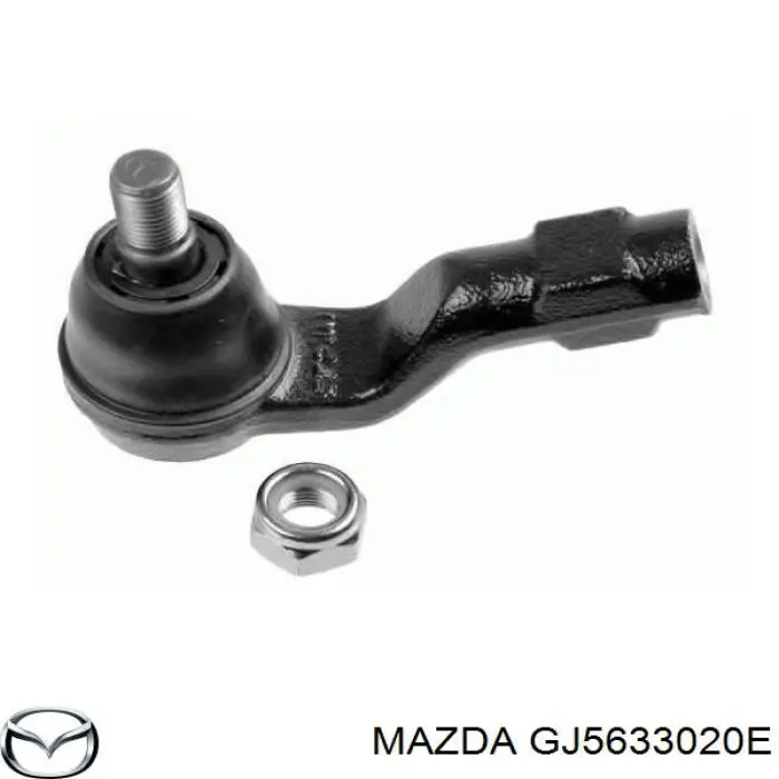 GJ5633020E Mazda Цапфа - поворотный кулак передний, правый