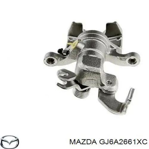 Суппорт задний правый GJ6A2661XC Mazda