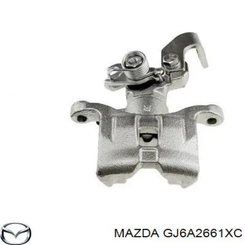 GJ6A2661XC Mazda Суппорт тормозной задний правый