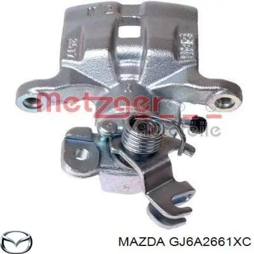 Купить GJ6A2661XC Mazda Суппорт задний правый