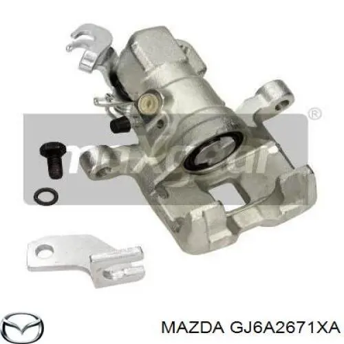 Задний левый суппорт Mazda GJ6A2671XA цена, от 49.02 USD