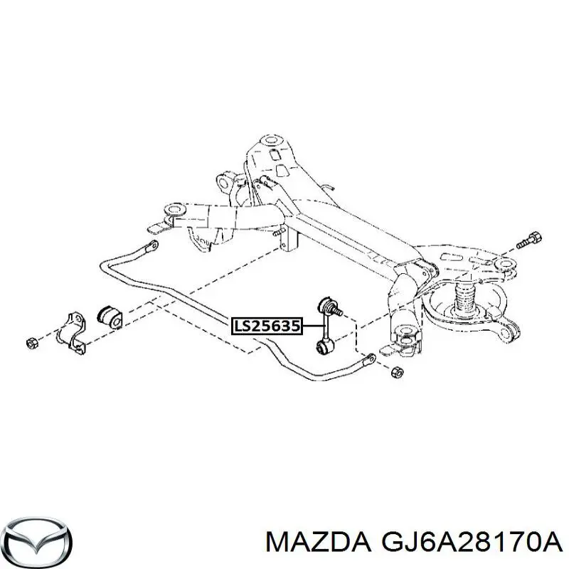 GJ6A28170A Mazda