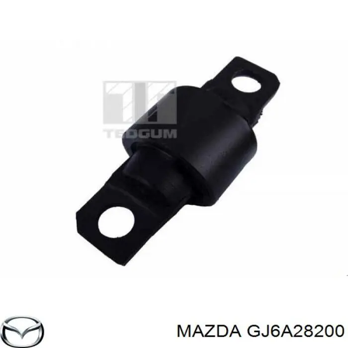 GJ6A28200 Mazda рычаг (тяга задней подвески продольный нижний правый)