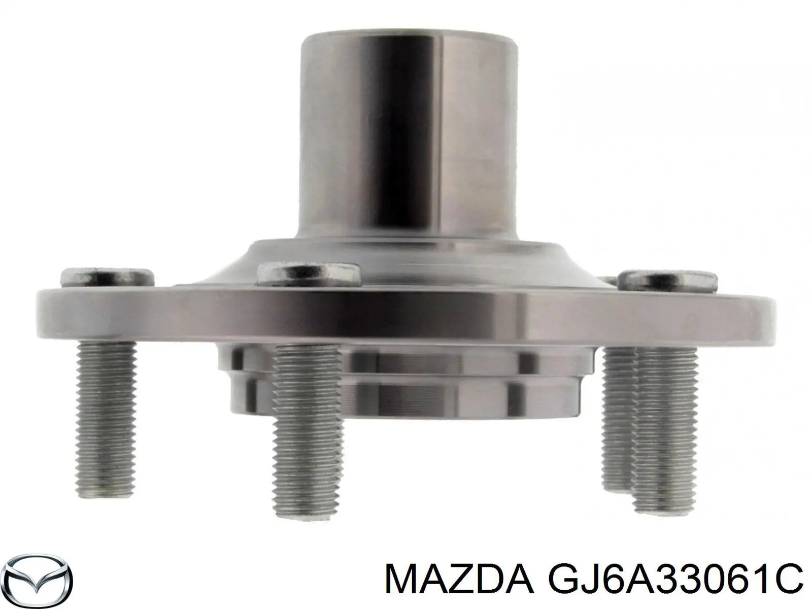 Купить GJ6A33061C Mazda Ступица переднего колеса