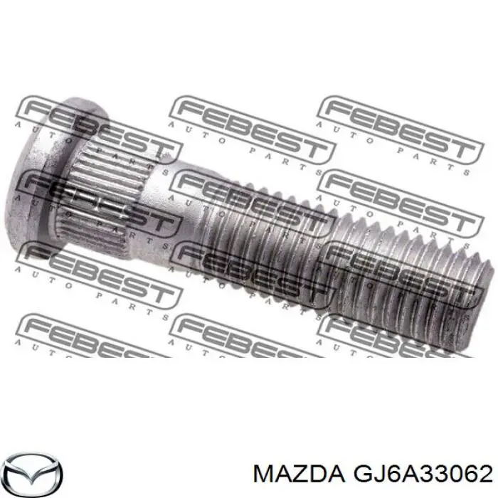 Шпилька колесная передняя на Mazda 6 GG