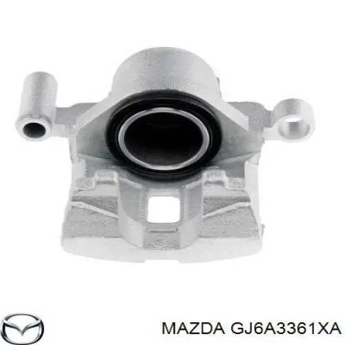 GJ6A-33-61XA Mazda суппорт тормозной передний правый