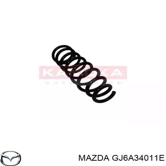 Пружина передняя, правая Mazda GJ6A34011E