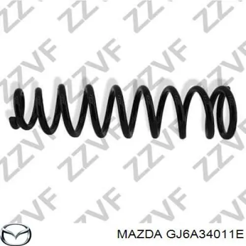 Пружина передняя правая Mazda GJ6A34011E цена, от 25.34 USD