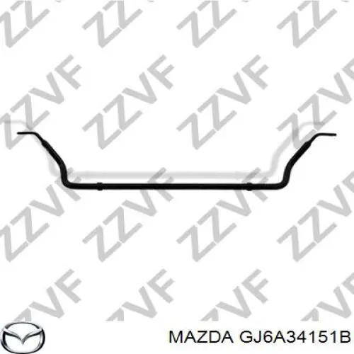 Стабилизатор поперечной устойчивости передний Mazda 6 универсал (GY) (2002 - 2007) цена, от 12.61 USD