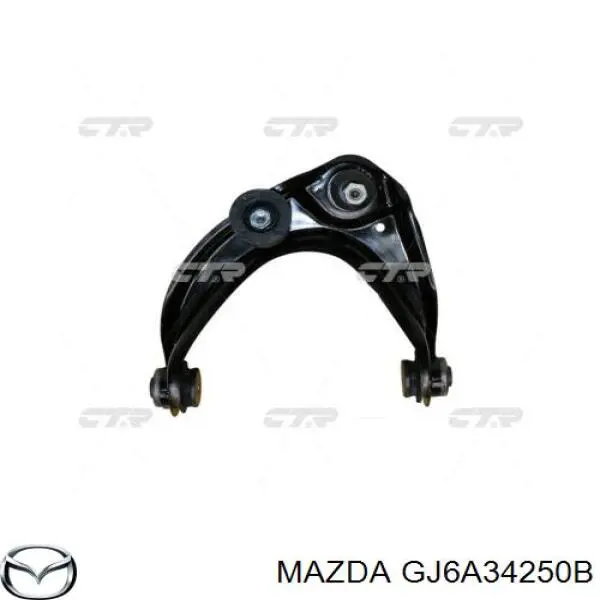 Купить GJ6A34250B Mazda Рычаг передней подвески верхний левый