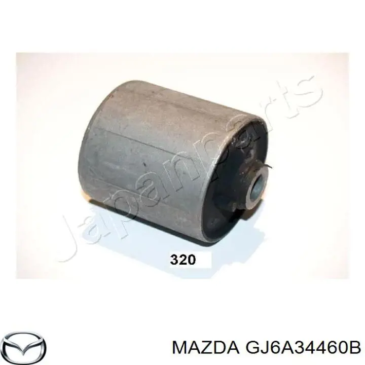 Купить GJ6A34460B Mazda Сайлентблок нижний передней подвески