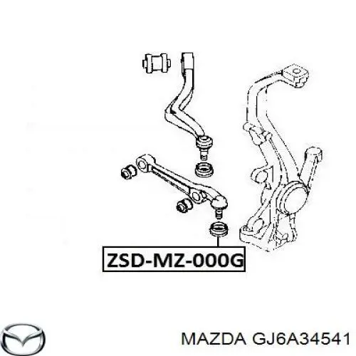 Пыльник опоры шаровой нижней Mazda GJ6A34541 цена, от 4.39 USD