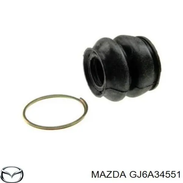 Пыльник опоры шаровой нижней Mazda GJ6A34551