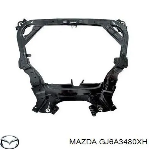 GJ6A3480XH Mazda балка передней подвески (подрамник передняя)