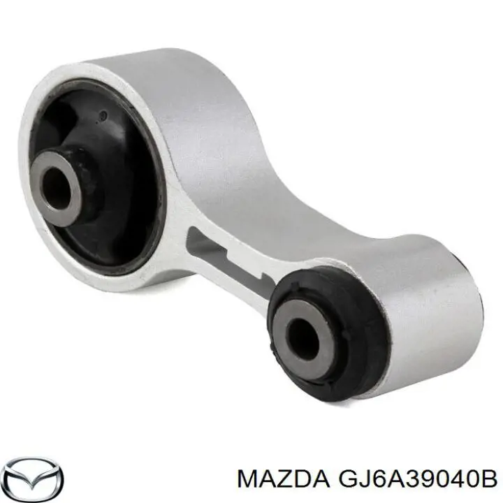 GJ6A39040B Mazda подушка (опора двигателя задняя)