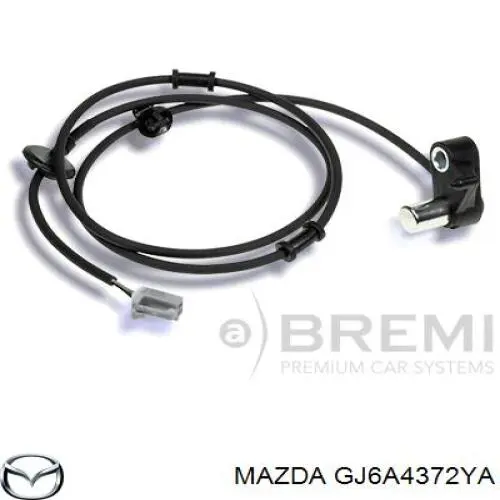 Датчик ABS задний левый Mazda GJ6A4372YA