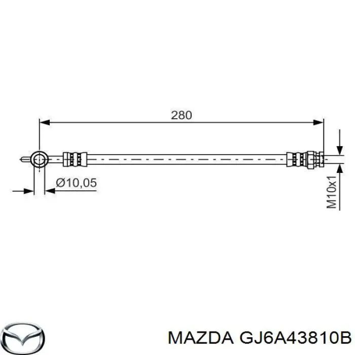  GJ6A43810B Mazda