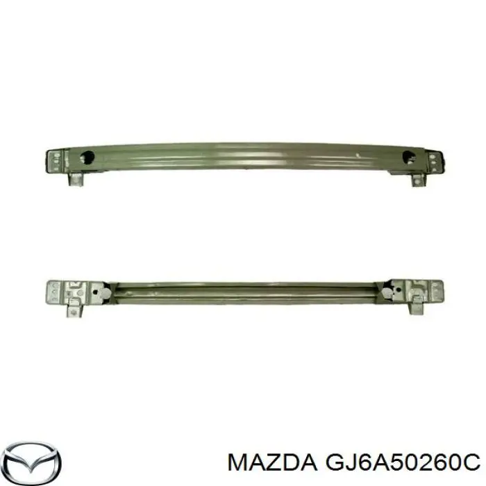 Купить GJ6A50260C Mazda Шина бампера заднего