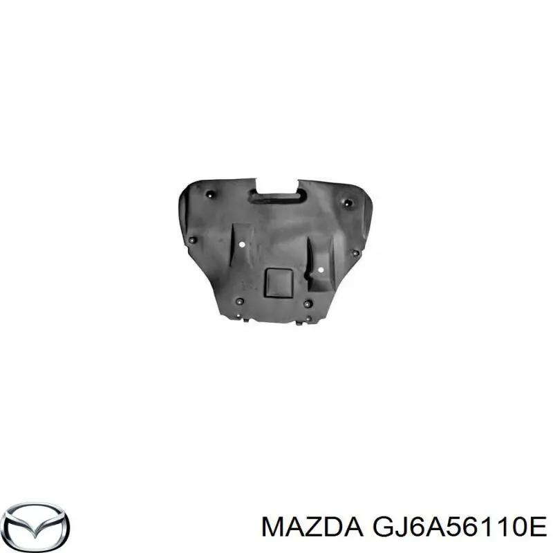 GJ6A56110E Mazda proteção de motor, de panela (da seção de motor)