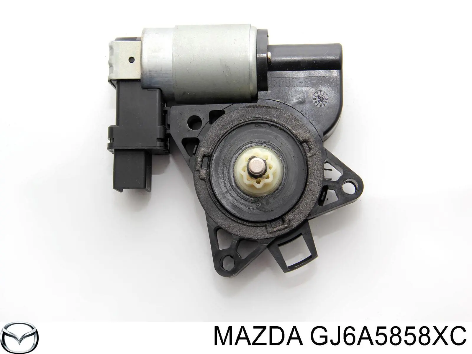 Motor eléctrico, elevalunas, puerta trasera GJ6A5858XC Mazda