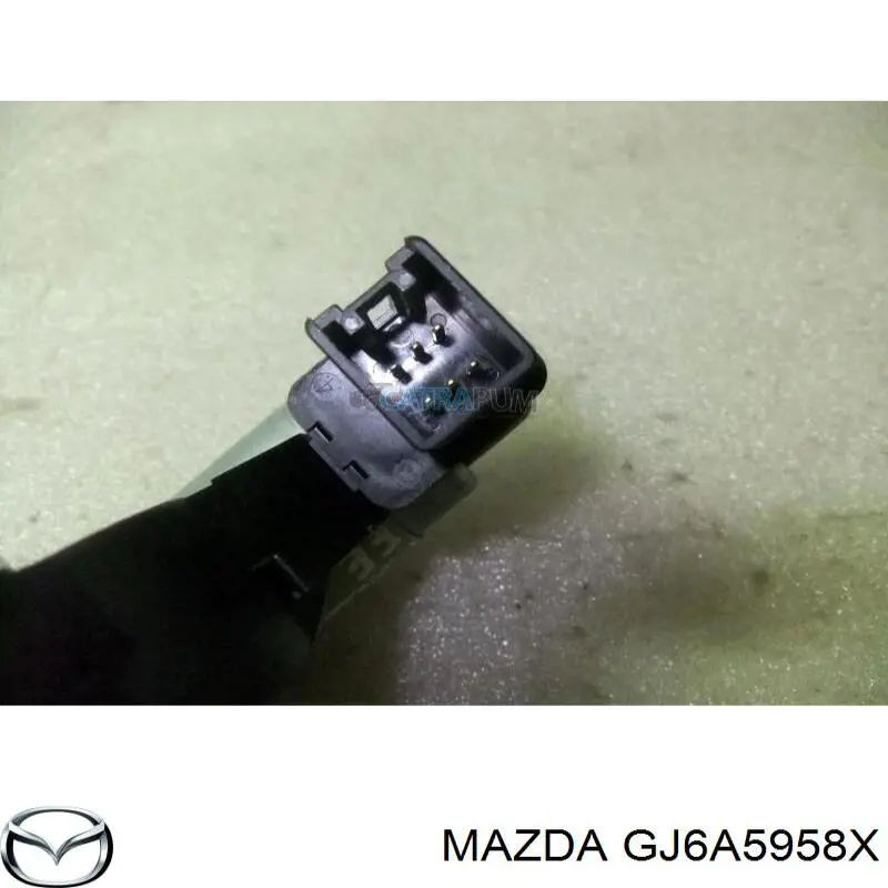GJ6A5958X Mazda Motor de acionamento de vidro da porta dianteira esquerda