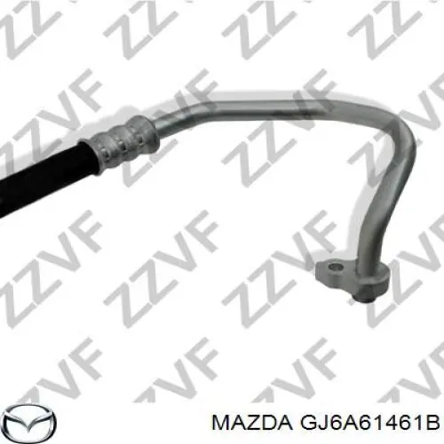 GJ6A61461B Mazda mangueira de aparelho de ar condicionado, desde o compressor até o radiador