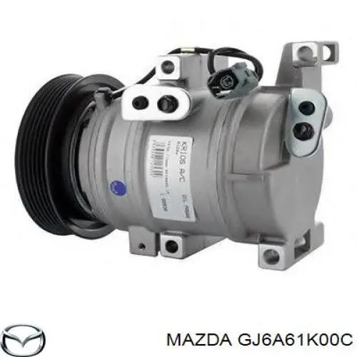 Компрессор системы кондиционирования Mazda GJ6A61K00C цена, от 112.99 USD