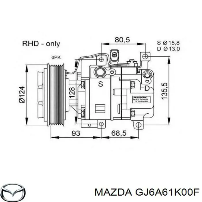 GJ6A61K00F Mazda