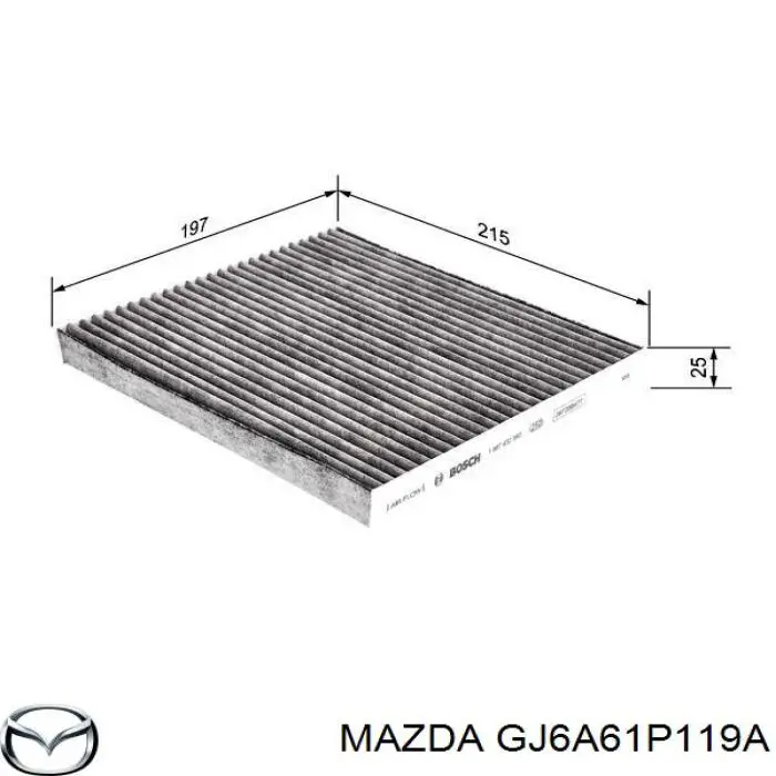 GJ6A61P119A Mazda