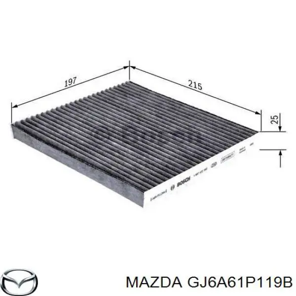 GJ6A61P119B Mazda