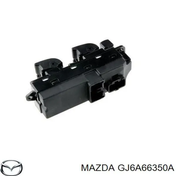 Кнопочный блок управления стеклоподъемником передний левый на Mazda 6 GY