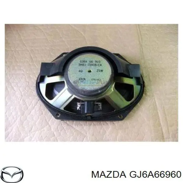 Altavoz de puerta delantera GJ6A66960 Mazda