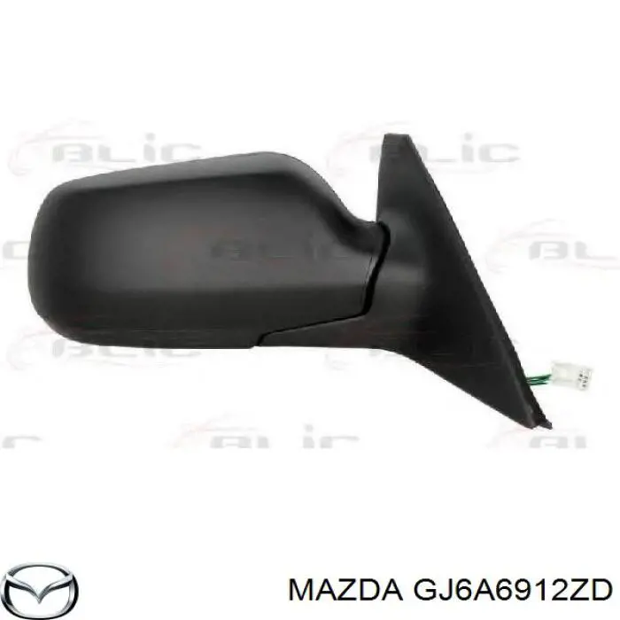 Правое зеркало GR2F6912ZB Mazda