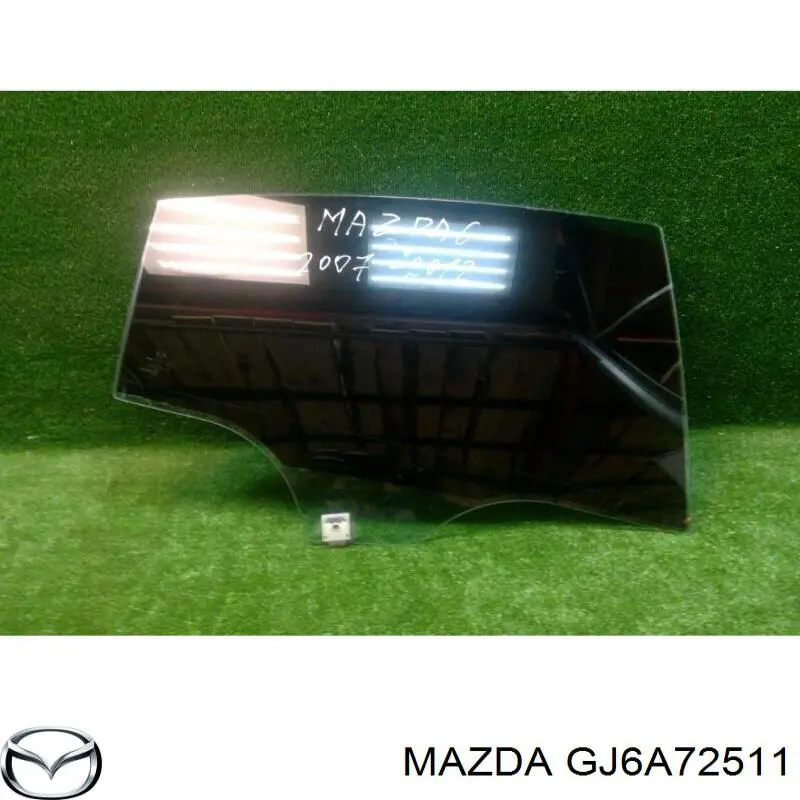 Купить GJ6A72511 Mazda Стекло задней двери, правой
