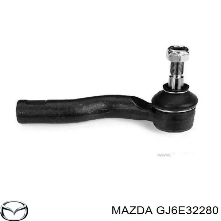 GJ6E32280 Mazda рулевой наконечник